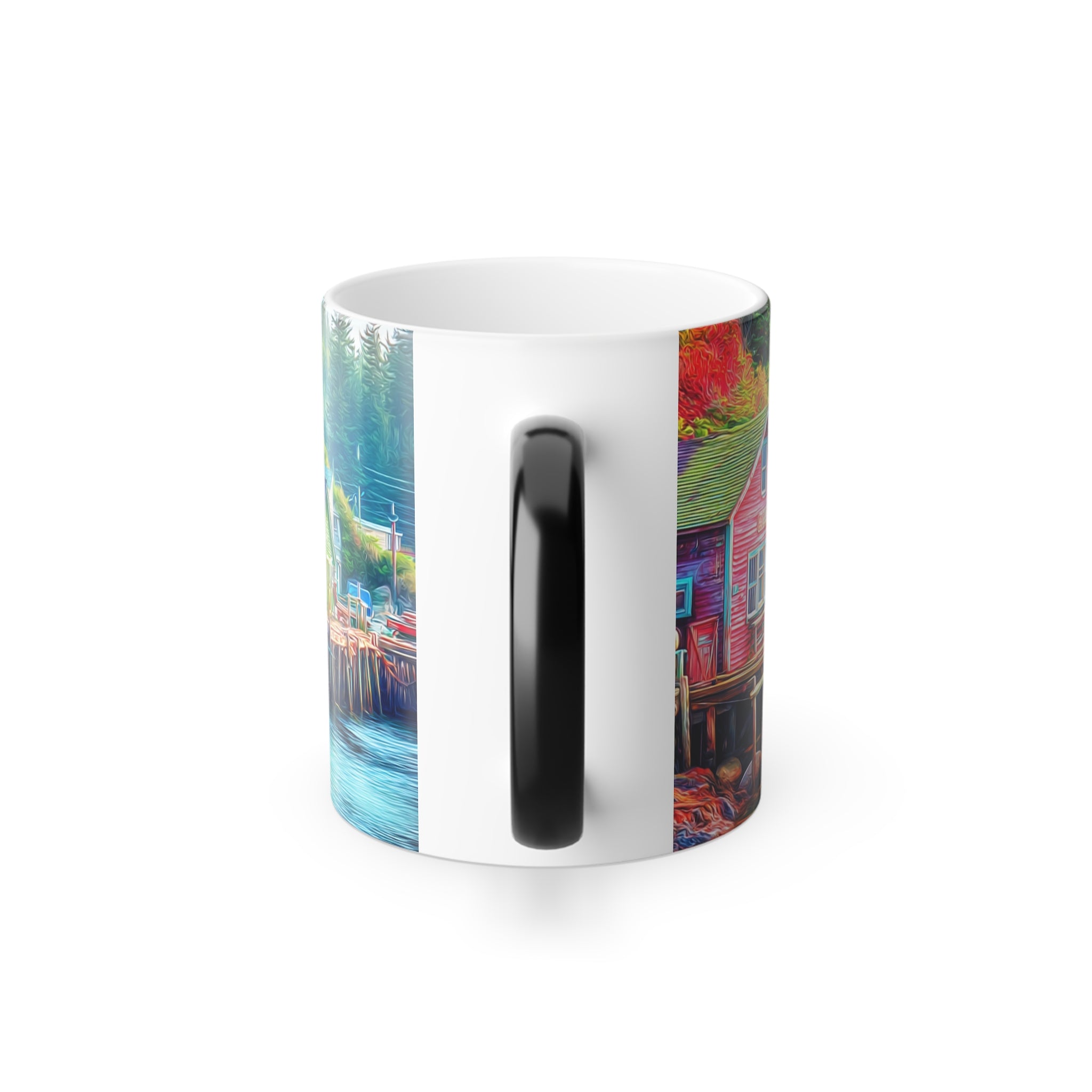 Color-Changing Mug — Harbor Cottages Scenic 11oz